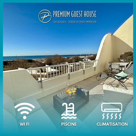 Pgh N5-25M De La Plage, Vue Mer, Piscine, Parking La Grande Motte Exterior foto